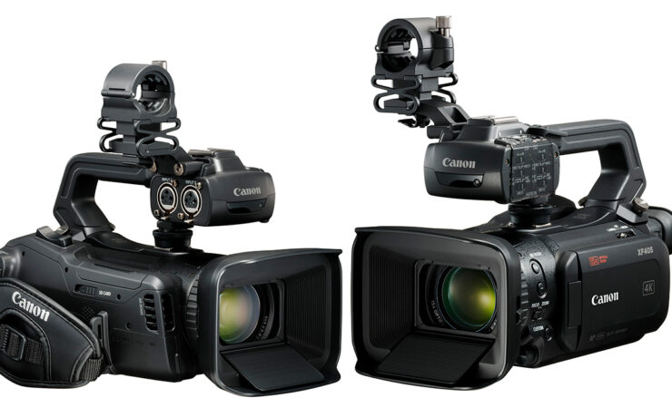 Canon Announces New 4K 50p Camcorders – Canon XF405 & XF400
