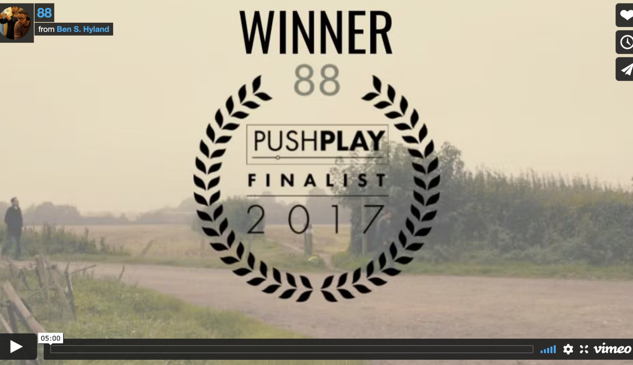88 – LaCie #PushPlay 2017 Competition Winner Ben S. Hyland
