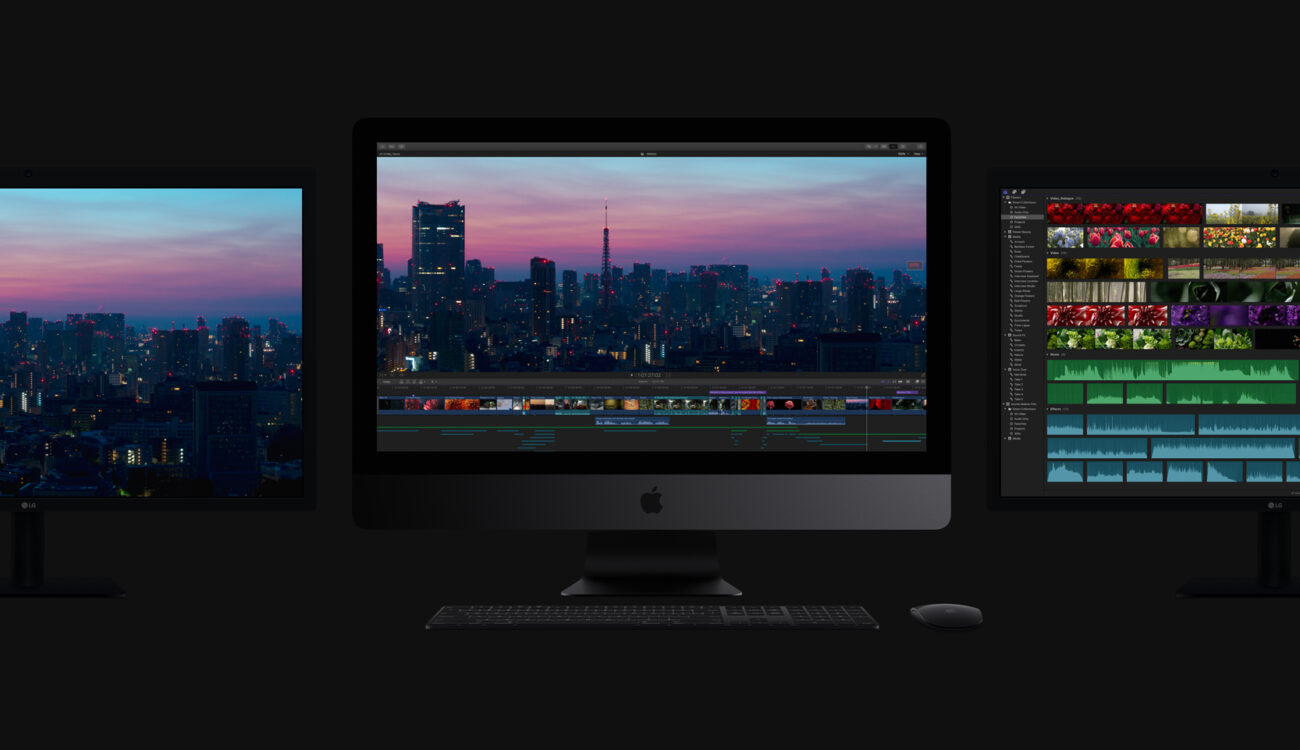 First Look at Final Cut Pro 10.4 and iMac Pro