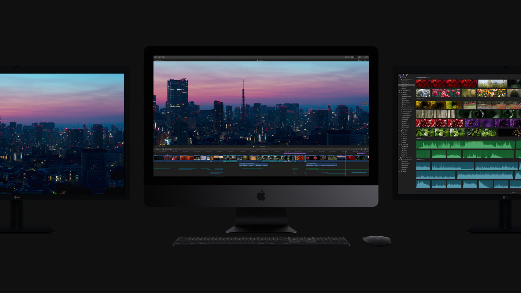 Final Cut Pro 10.4とiMac Proを見る