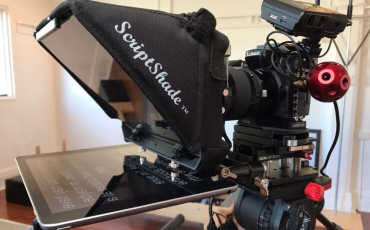 Genustech ScriptShade Mattebox - A Teleprompter for Content Creators