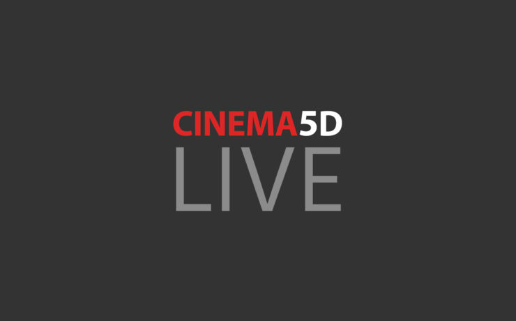 cinema5D LIVE - on YouTube and Facebook - Today at 5pm CET, 11am EST, 8am PST