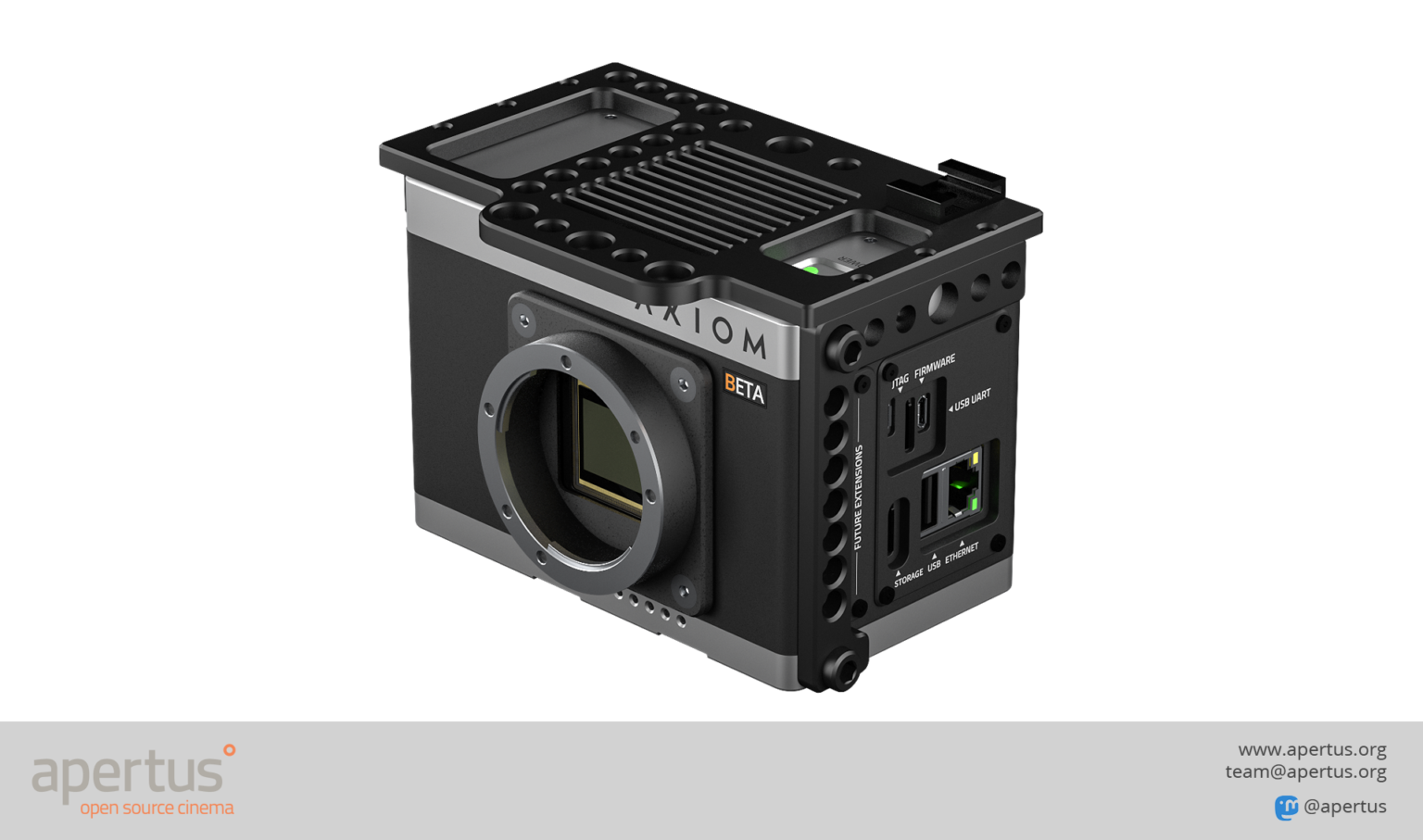 AXIOM Open-Source Cinema Camera Unveils New Design and Recording ...