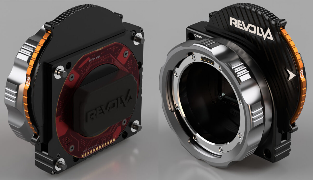 KipperTie Revolva - RED Lens Mount With Built In ND Filter Wheel