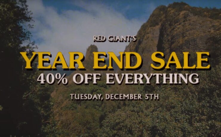 Red Giant Annual Sale - 40% Off Everything for only 24 Hours!