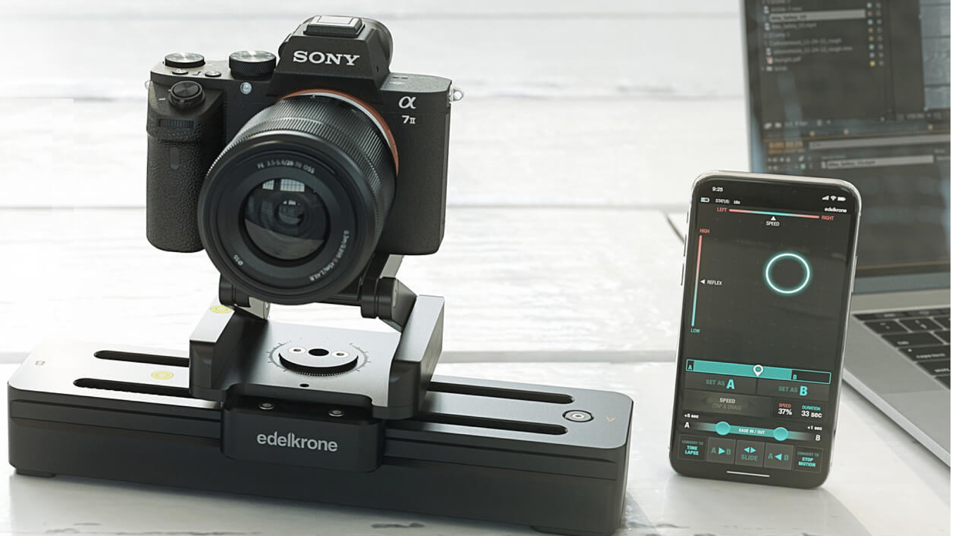 Edelkroneが、SliderONE Proを発表 － 小型のカメラモーションコントロールシステム