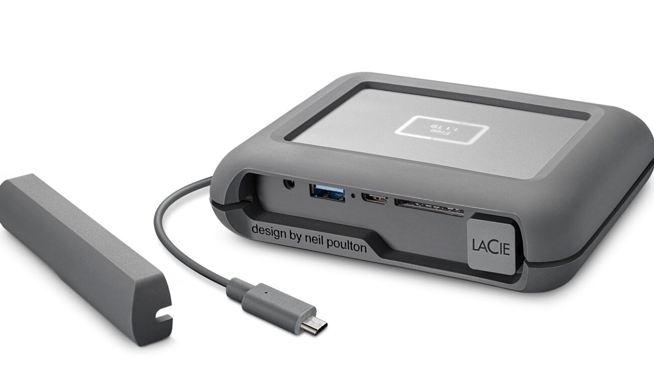 LaCie DJI Copilot - Backup on Location Without Laptop