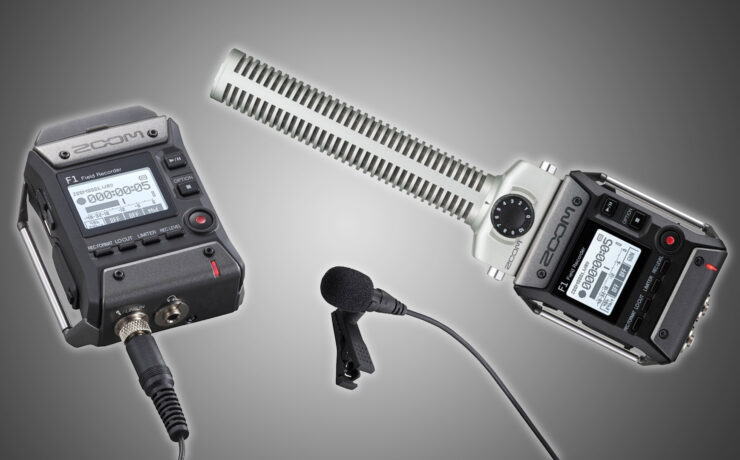 Zoom F1 - Tiny Recorder for Lavaliers and Shotgun Mics