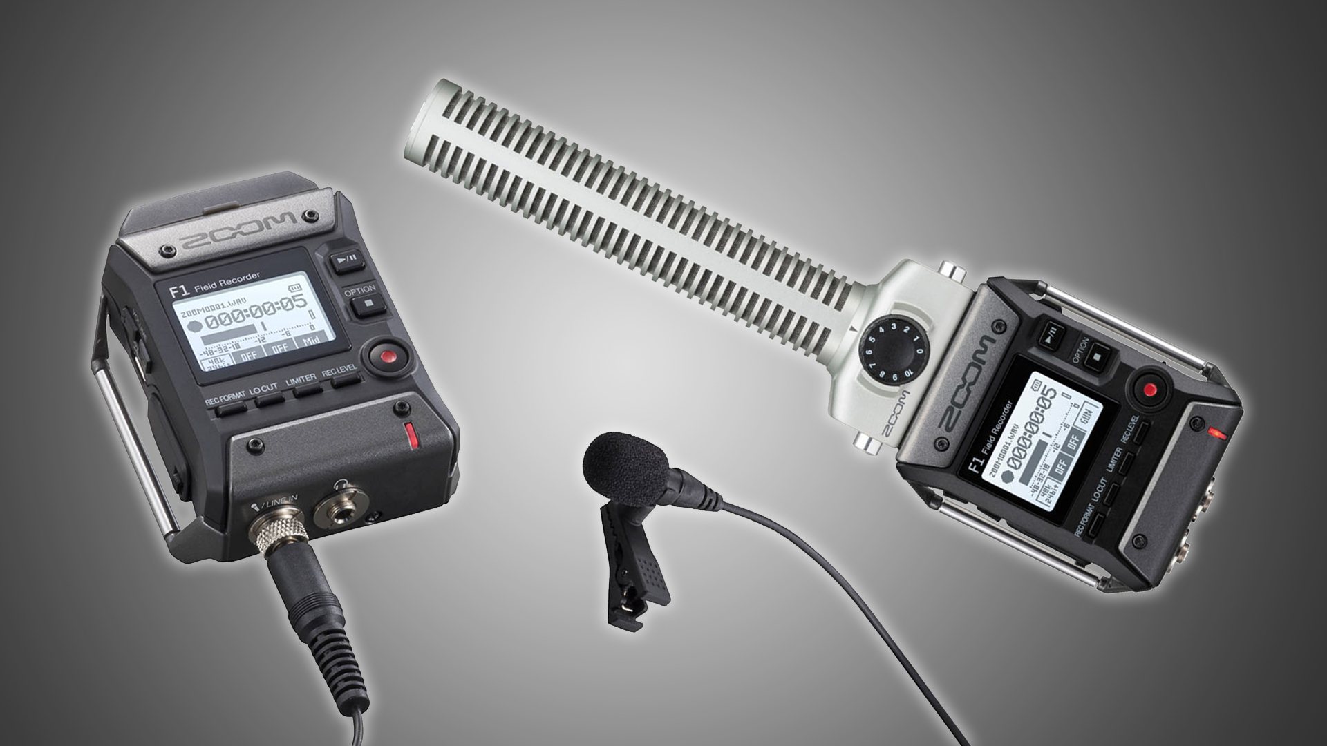 Zoom F1 - Tiny Recorder for Lavaliers and Shotgun Mics | CineD