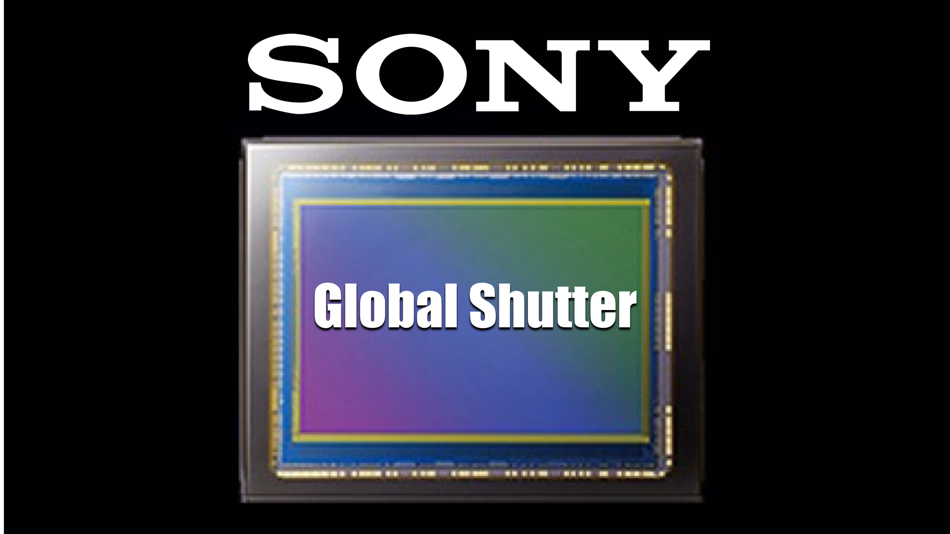 ソニーが裏面照射型グローバルシャッターCMOSセンサーを発表