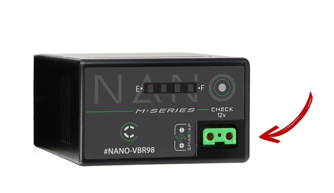Nano-VBR98 Battery with D-Tap for Panasonic EVA1