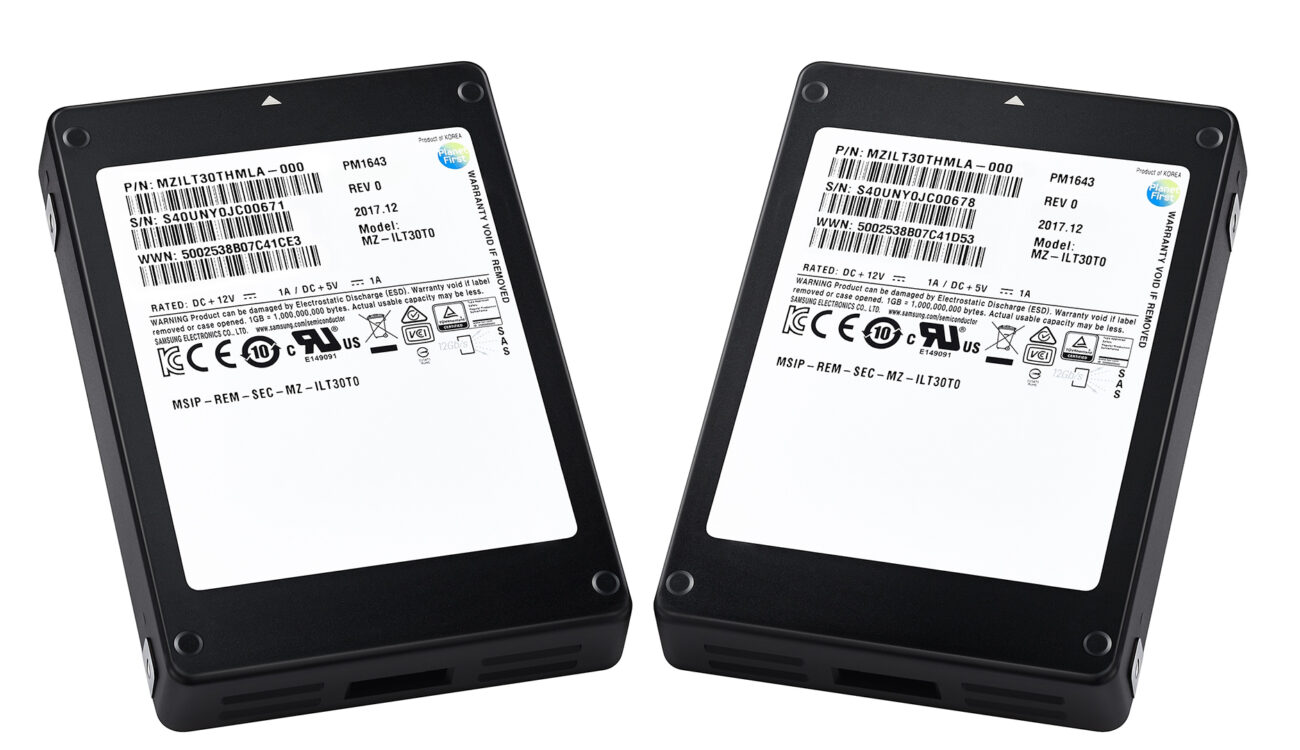Samsung Squeezes 30TB of Capacity to a Single 2.5" SSD