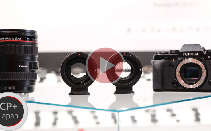 KIPON Autofocus Lens Adapters For Canon EF to FUJIFILM Mirrorless Cameras