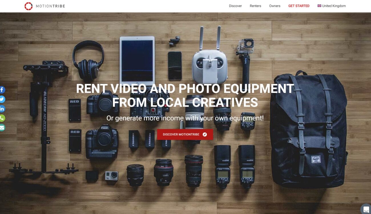 MotionTribe Makes Renting Gear in Europe Easy