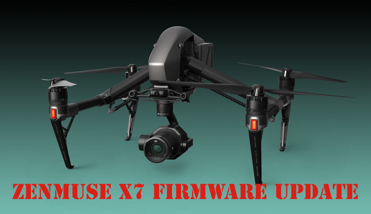 DJI Updates Zenmuse X7 Camera Supporting Apple ProRes RAW & 14-Bit