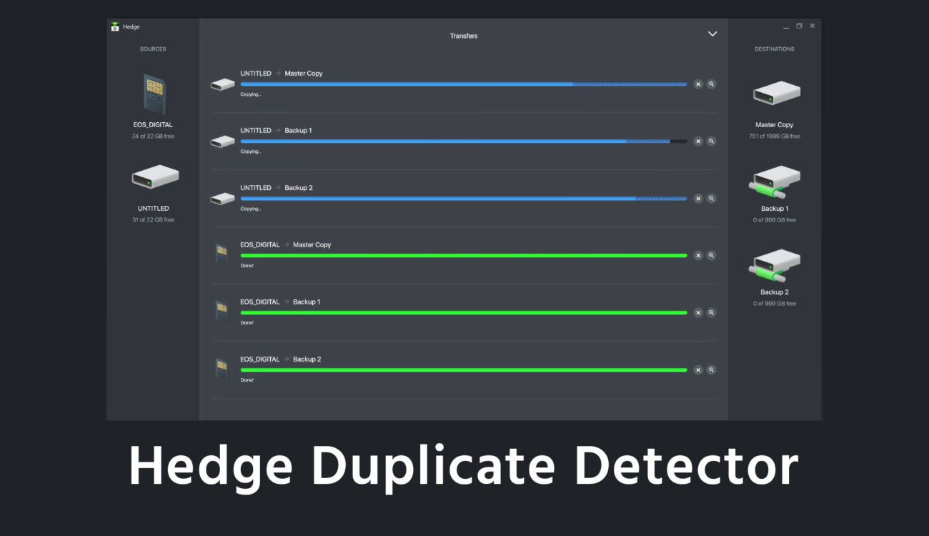 Hedge Adds Automatic Duplicate Detection in its Latest Update