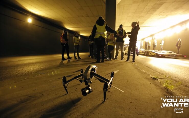 Innovative Use of DJI Inspire 2 Drone in Amazon Prime's "You Are Wanted"