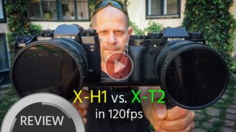 FUJIFILM X-T2 vs X-H1 - 120fps Slow-Motion Comparison