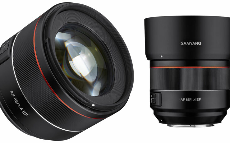 Samyang 85mm AF F/1.4 EF Announced, Another Canon Auto Focus Prime Lens