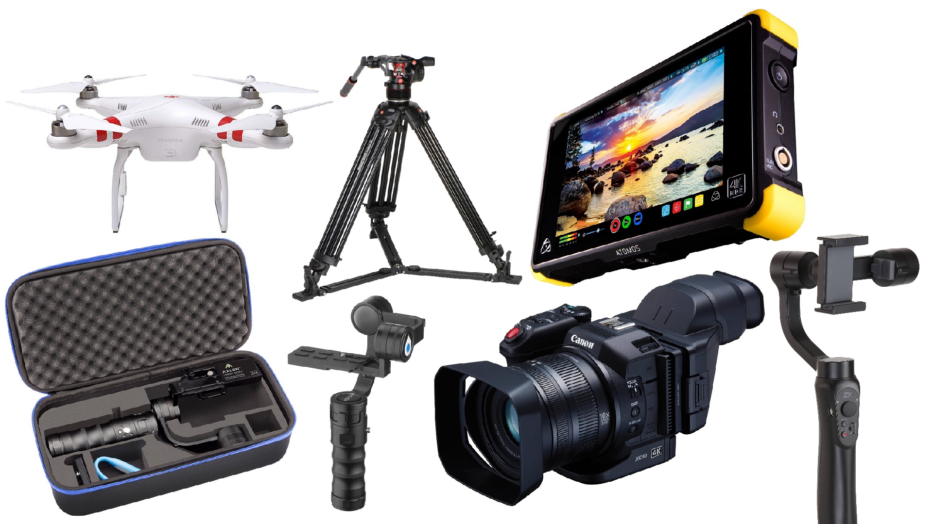 Las 10 mejores ofertas para cineastas de esta semana - Atomos, Drones DJI, Gimbals y más