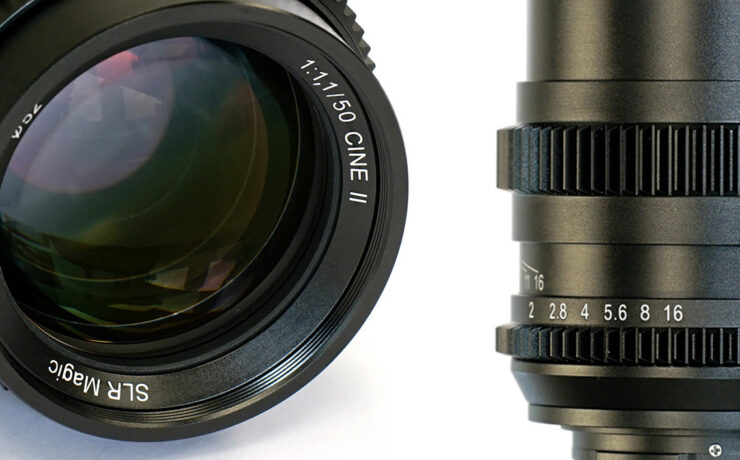 SLR Magic 50mm f/1.1 Cine Version II - Same Price, Better Lens
