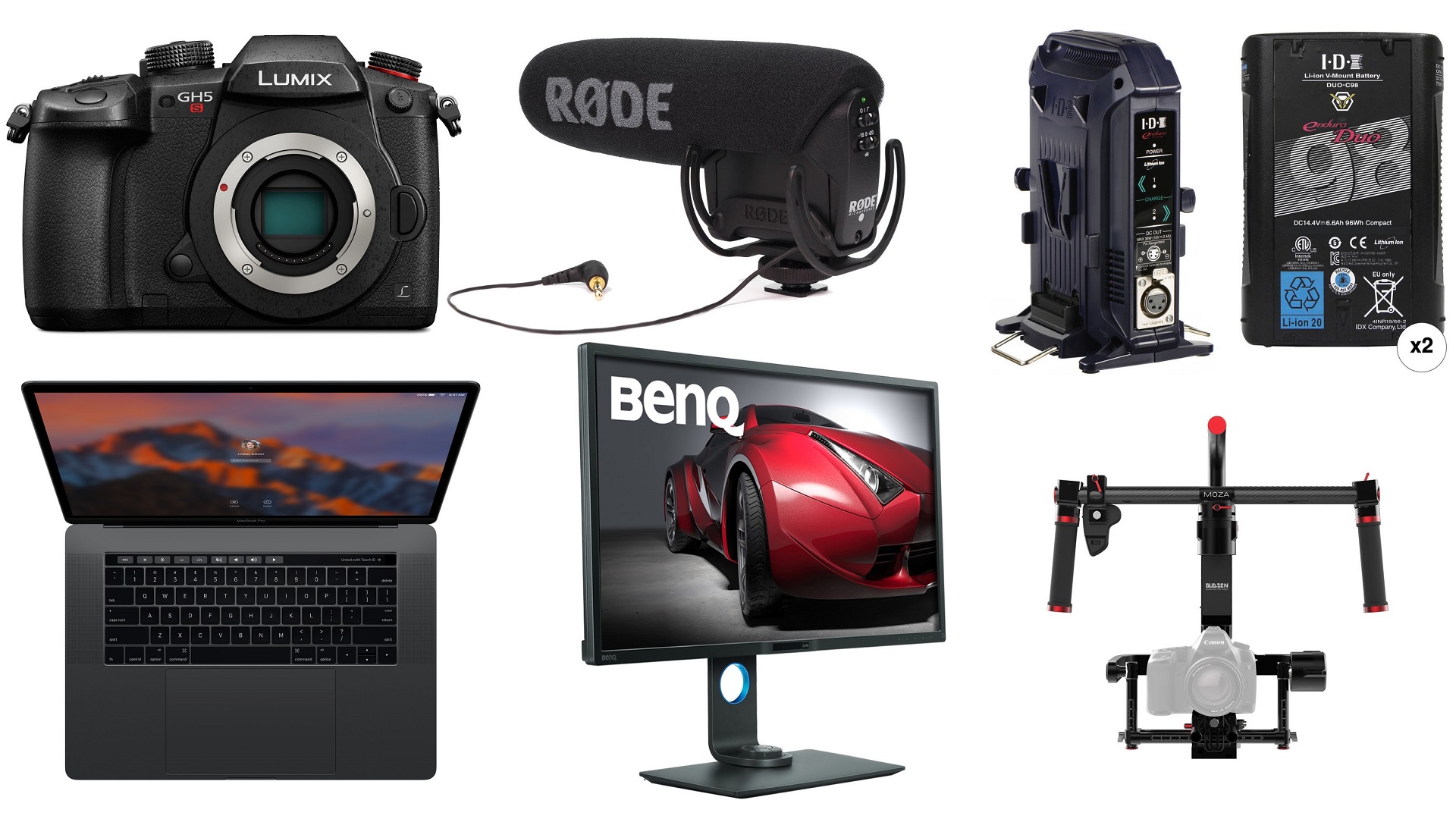 Las 10 mejores ofertas para cineastas de esta semana: GH5S, Gimbals, MacBook Pro, Monitor 4K y Más