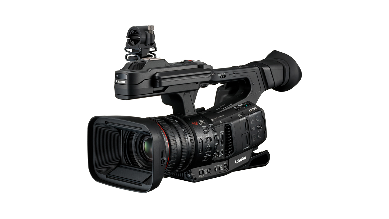 Canon XF705 New Flagship Camcorder - Shoots 4K up to 50p in 10bit 4:2:2 Internally