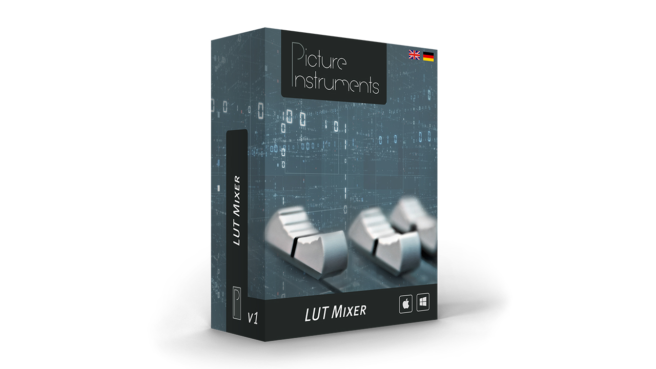 Picture Instruments LUT Mixer – New LUT Tool for Your NLE