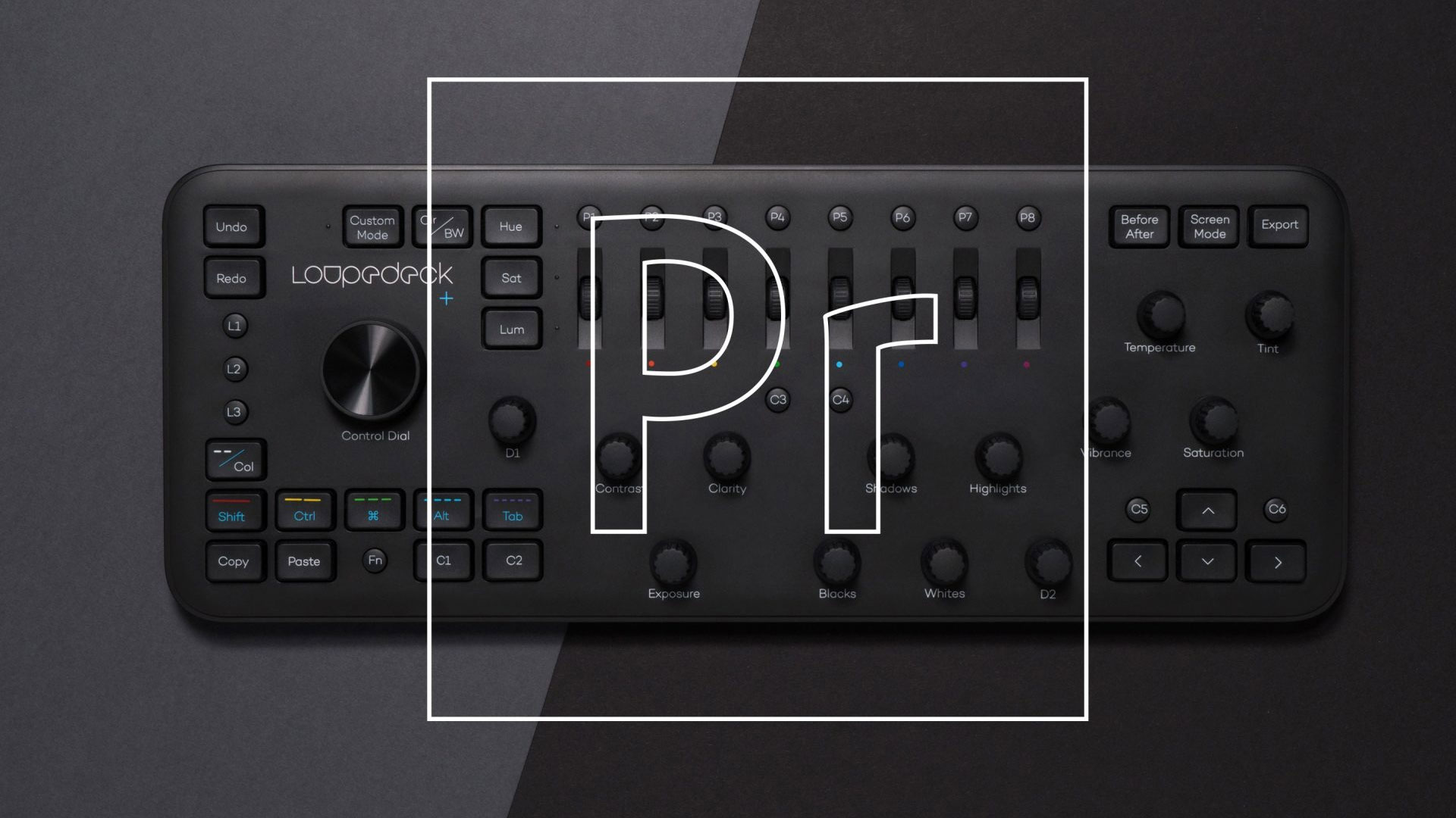 La interfaz de control Loupedeck + ahora admite edición en Adobe Premiere Pro CC