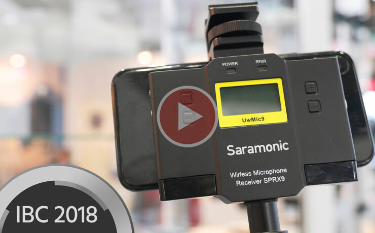 Saramonic SPRX9 Wireless Microphone Receiver/Mixer - Professional Wireless audio on Smartphones