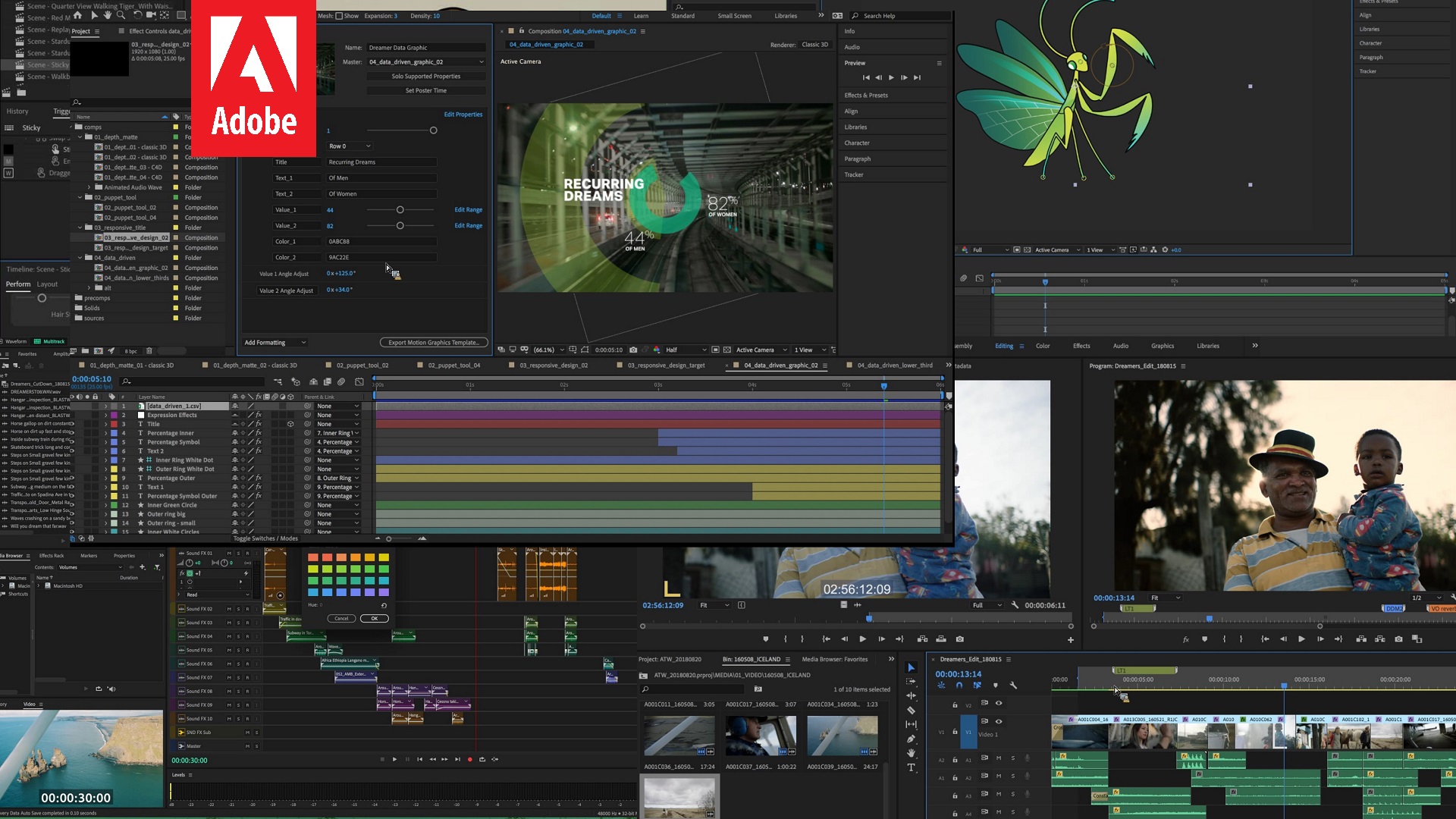 Próximas Actualizaciones de Adobe Creative Cloud Para Premiere Pro, After Effects y Más