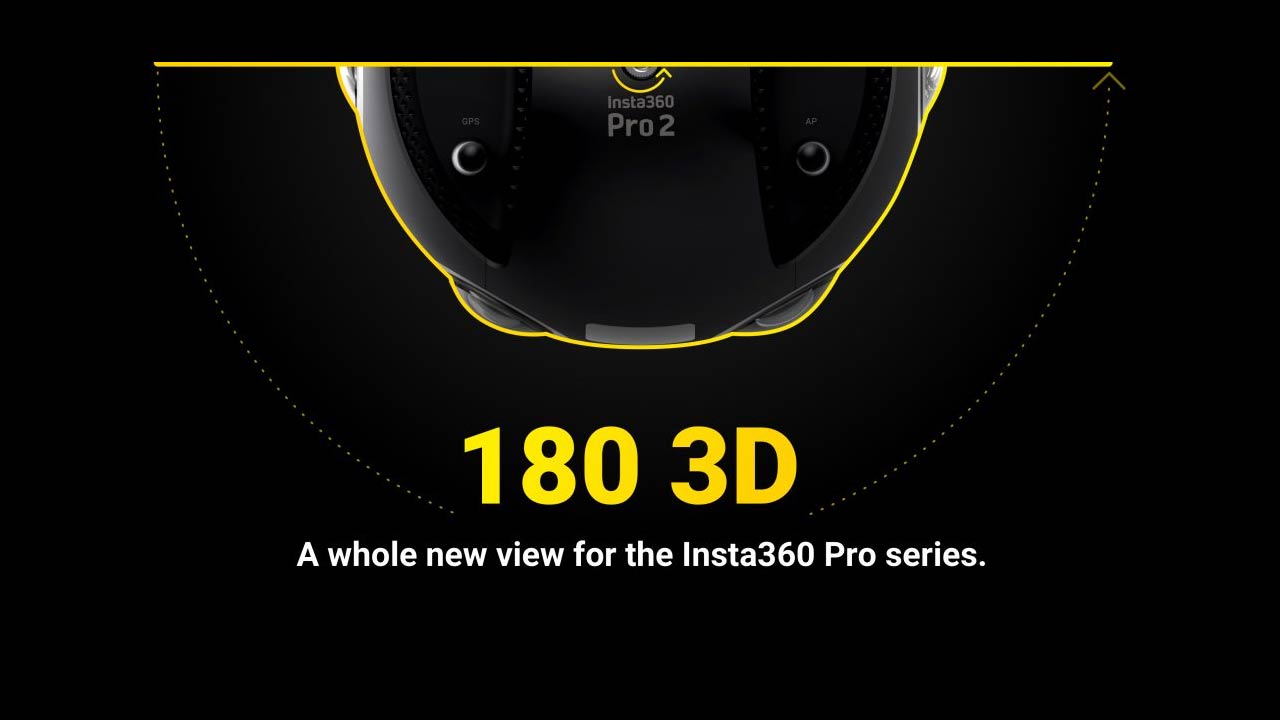 Insta360 actualiza su serie de cámaras Pro con captura de 180°