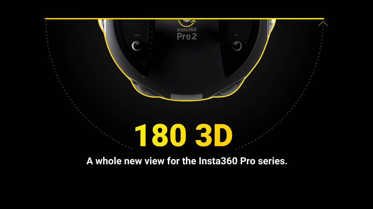 Insta360 Updates Pro Camera Series With 180° Capture