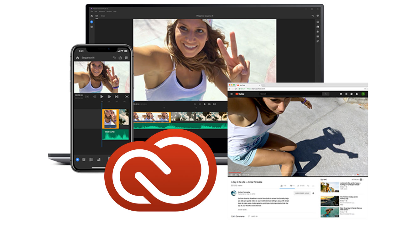 Adobe lanza el Premiere Rush CC - Edición de video para YouTubers en dispositivos móviles