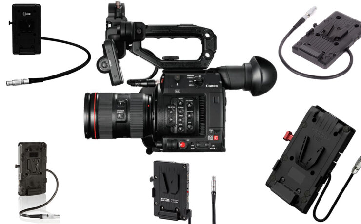 Powering Options for Canon C200 & C300 Mark II Cameras