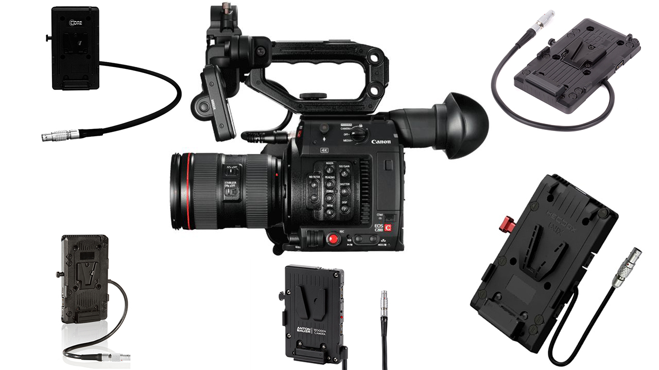 Powering Options for Canon C200 & C300 Mark II Cameras | CineD