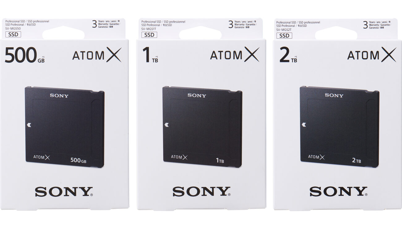 Sony Announces AtomX SSDmini Drives