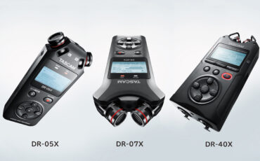 Tascam DR-X Series of Audio Recorders Launched