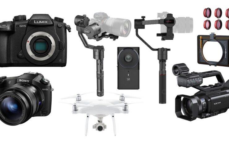 This Week’s Top 10 Deals for Filmmakers – DJI Phantom 4, GH5, Sony RX10 II, Gimbals and More
