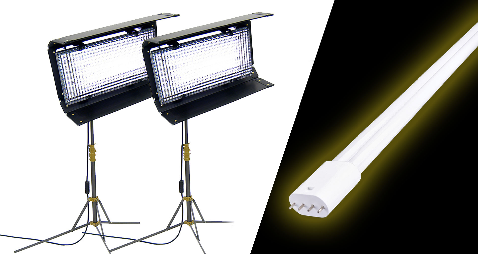 Actualización LED para el Kino Flo "Diva", asequible: Tubos LED Ushio ColourMax