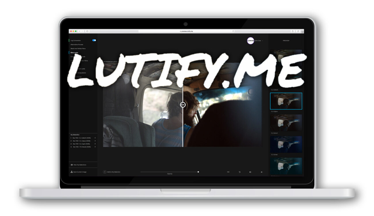 Lutify.me – Preview LUTs & Create Looks in a Web Browser