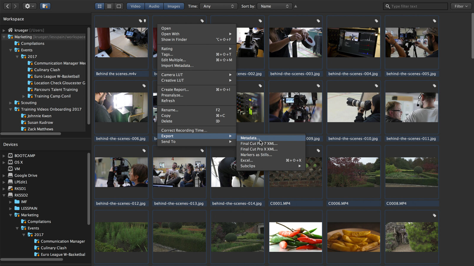 Kyno Version 1.6 - Powerful New Workflow Features