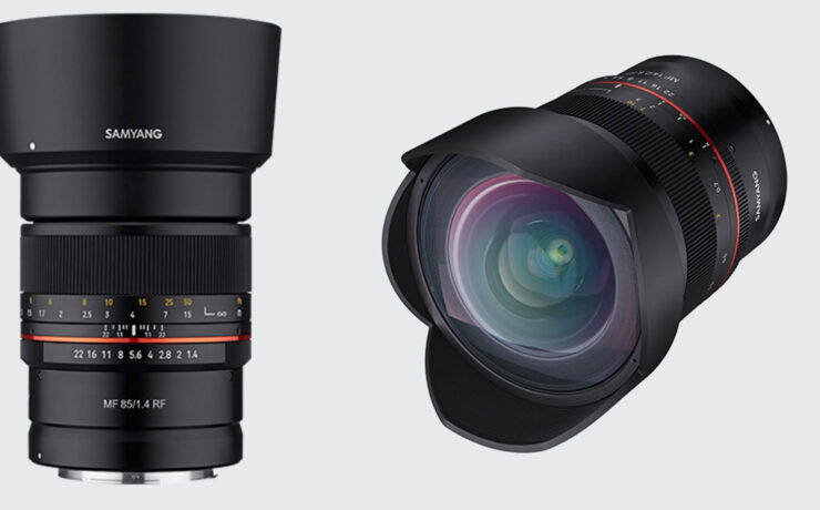 Samyang Announces First Canon RF Mount Lenses - 14mm f/2.8 and 85mm f/1.4