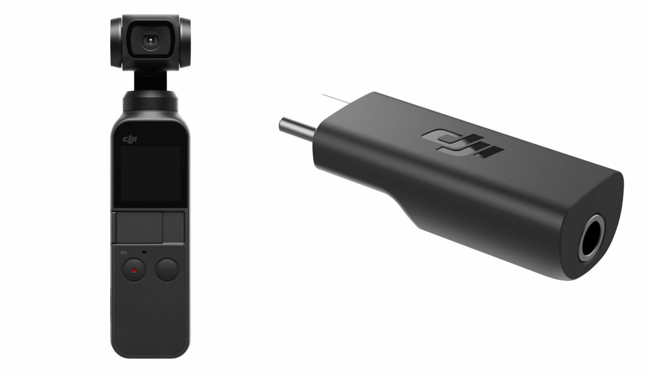 DJI Osmo Pocket Audio Adapter Enables High Quality Microphone Input