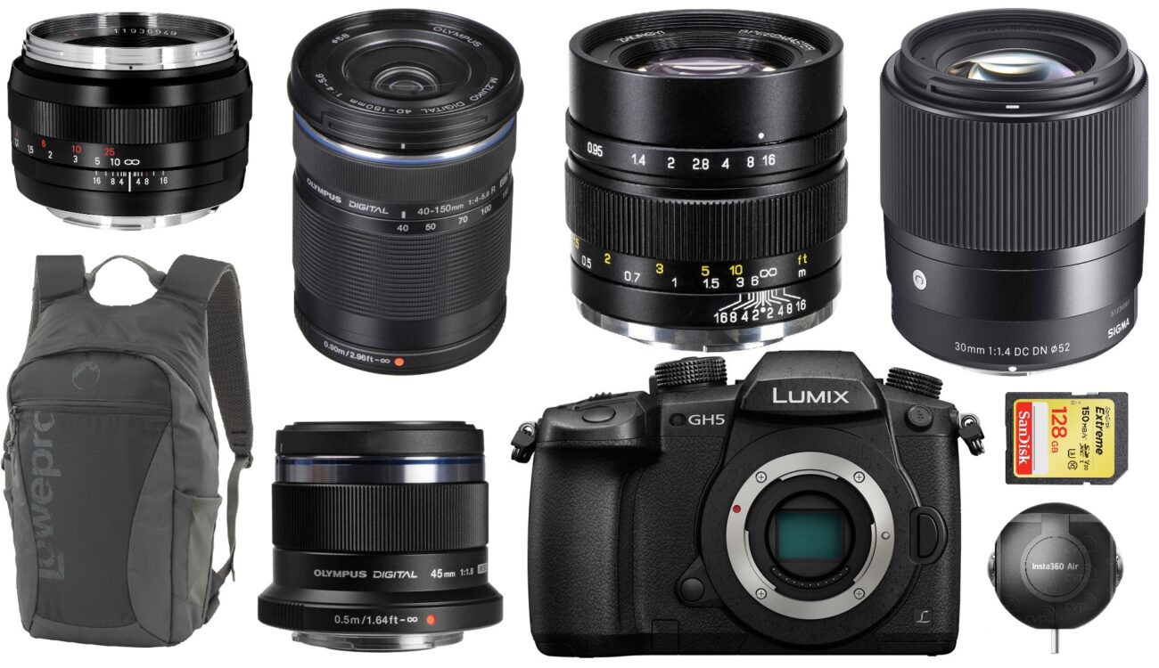This Week’s Top 10 Deals for Filmmakers – GH5, Selection of Lenses, Backpack and More