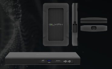 Glyph Thunderbolt 3 Dock Supports Dual 4k Displays - Atom NVMe SSD writes up to 2800 MB/s