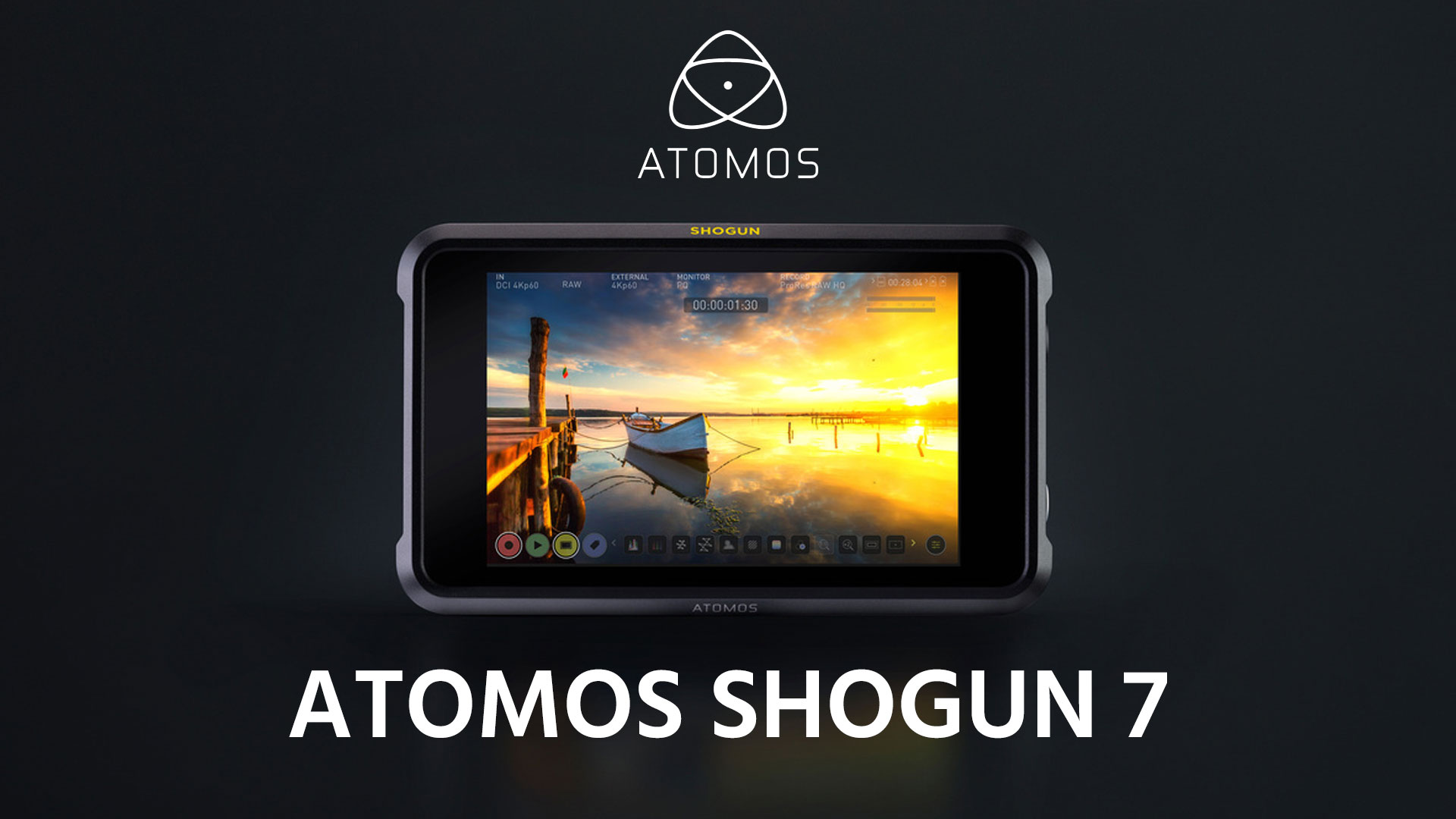 AtomosがShogun 7を発表 － 5.7K ProRes RAWをサポート