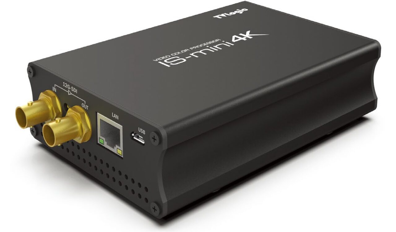 TVLogic IS-mini 4K Video Color Processor Announced - Real Time 3D LUTs for On-Set Preview