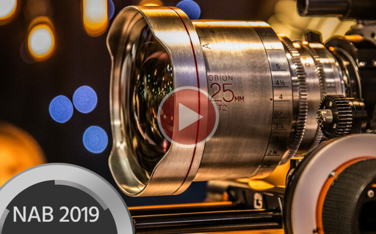 Atlas Lens Co. New Orion 25mm T/2.0 Anamorphic Lens and LF Extender