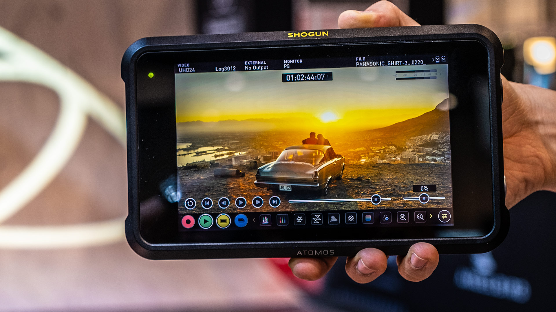 Atomos Shogun 7 - Lo probamos con Jeromy Young